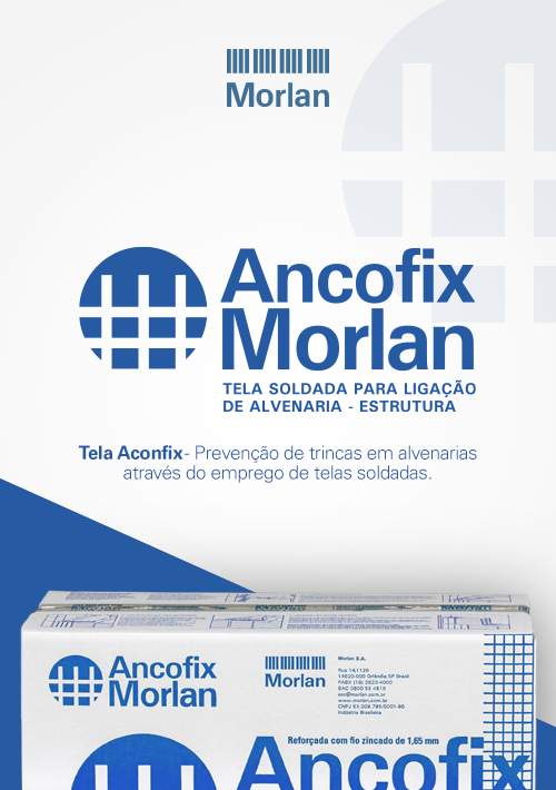 Tela Aconfix - Prevenção De Trincas Em Alvenarias Através Do Emprego De Telas Soldadas.